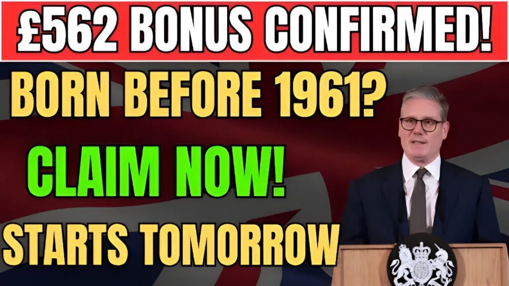 DWP £562 Payment for State Pensioners Born Before 1961