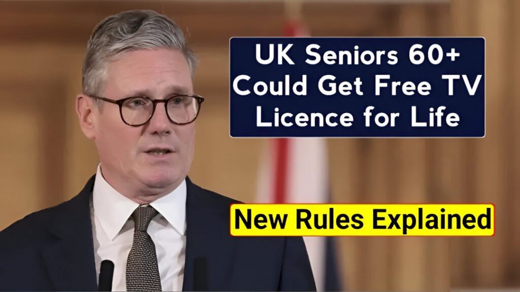 Free TV Licence for UK Seniors 60+
