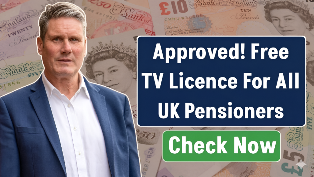Free TV Licence for UK Pensioners