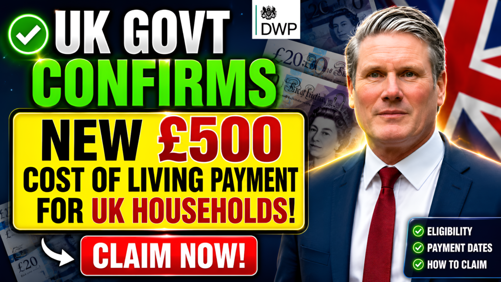 UK £500 Cost of Living Payment