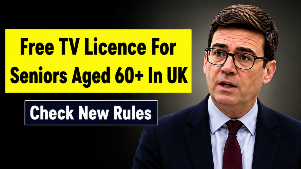 Free TV Licence for Over-60s